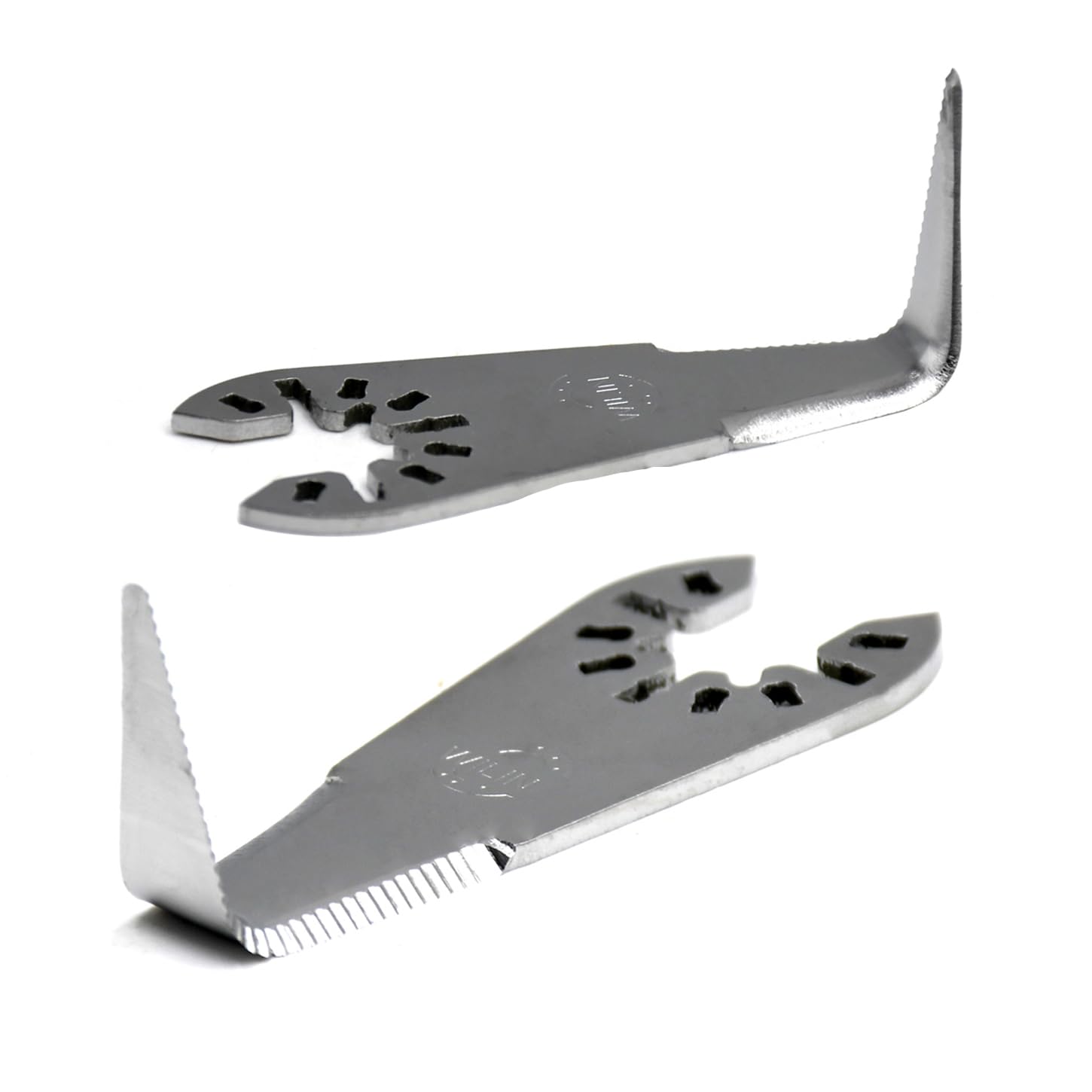 NDEFAFLY bent cold knife blades front view showing durable design for glass removal