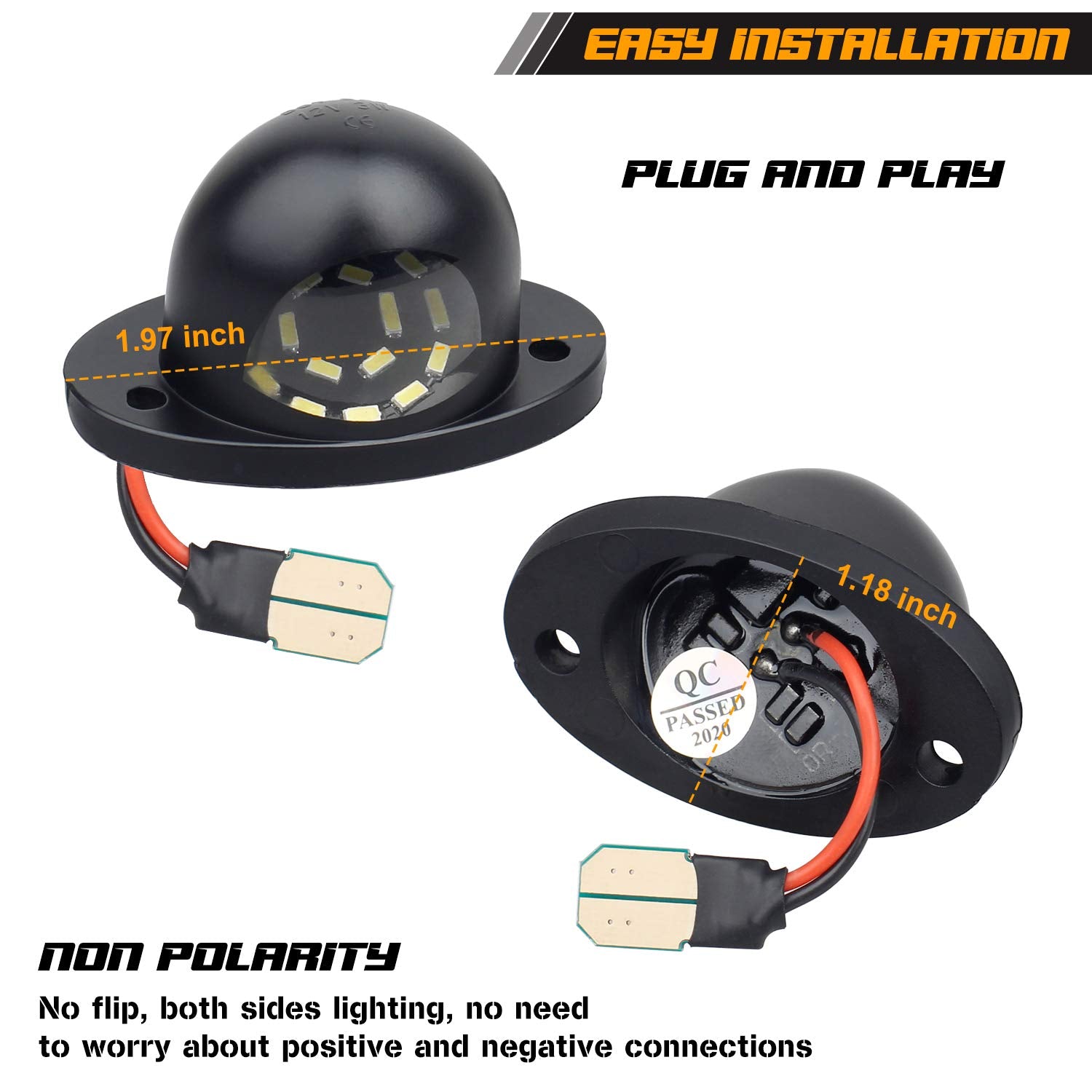 NDRUSH wiring harness and socket detail for plug-and-play installation and reliability