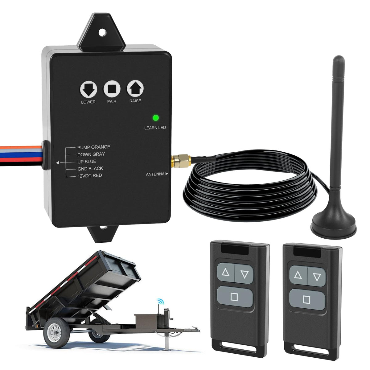 NeaLia controller front view showing compact housing and labels for reliable operation