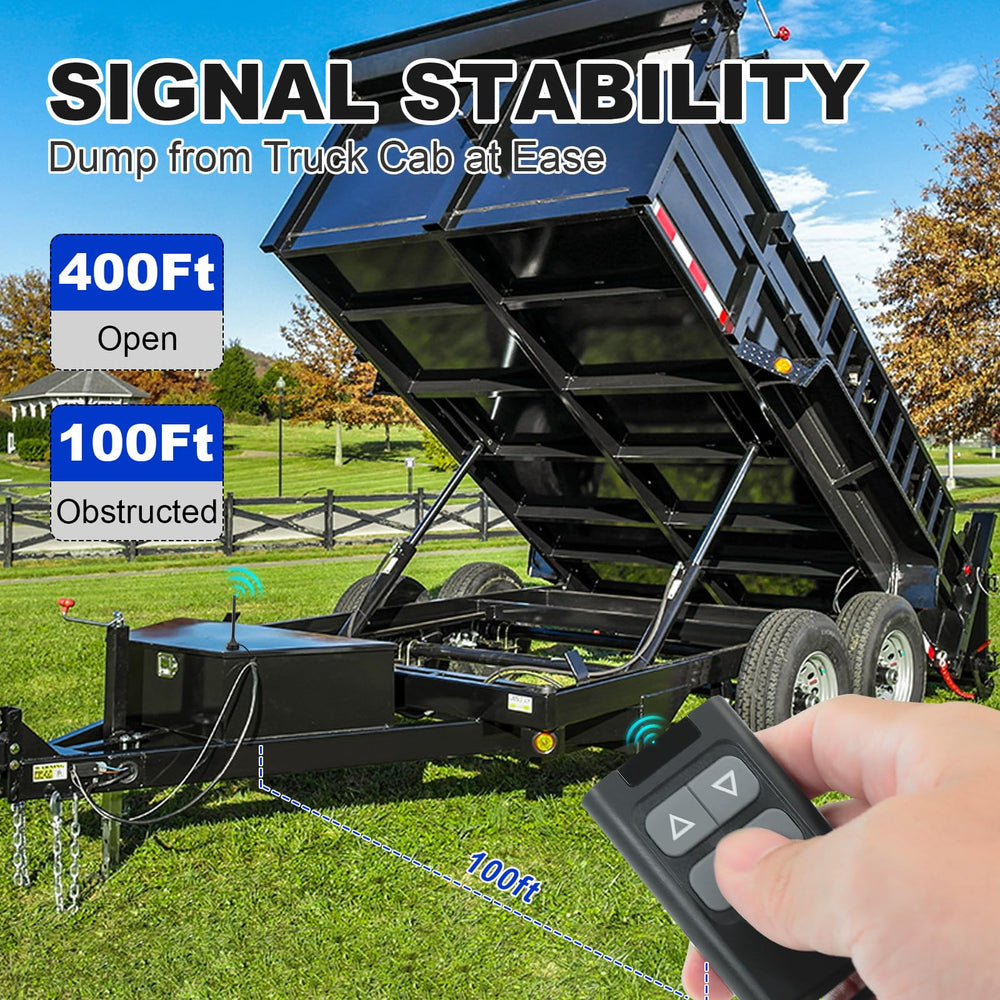 NeaLia magnetic antenna mounted on trailer roof demonstrating improved signal reception