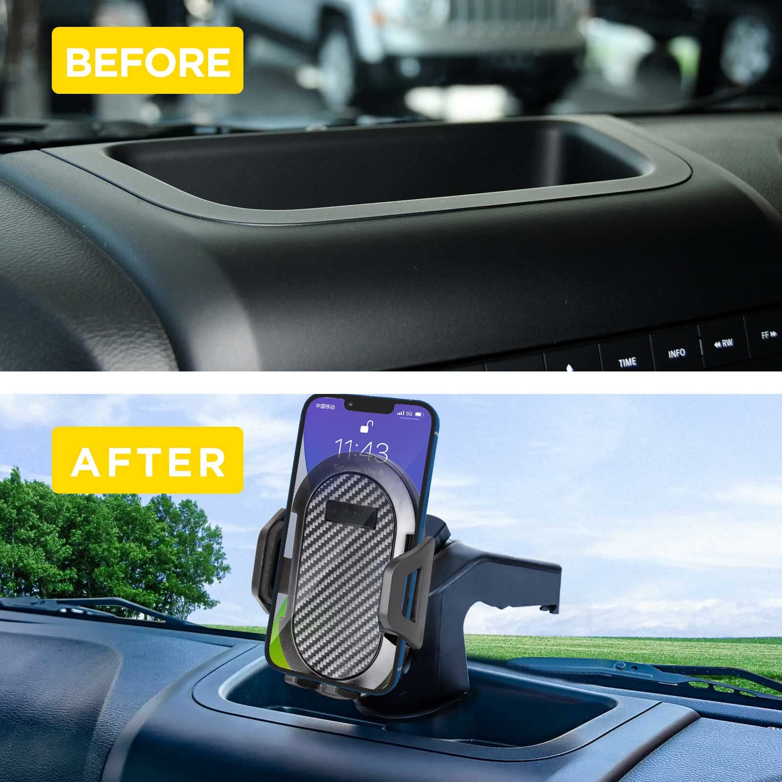 Neepiar angle adjustment showing 360° rotation for optimal viewing