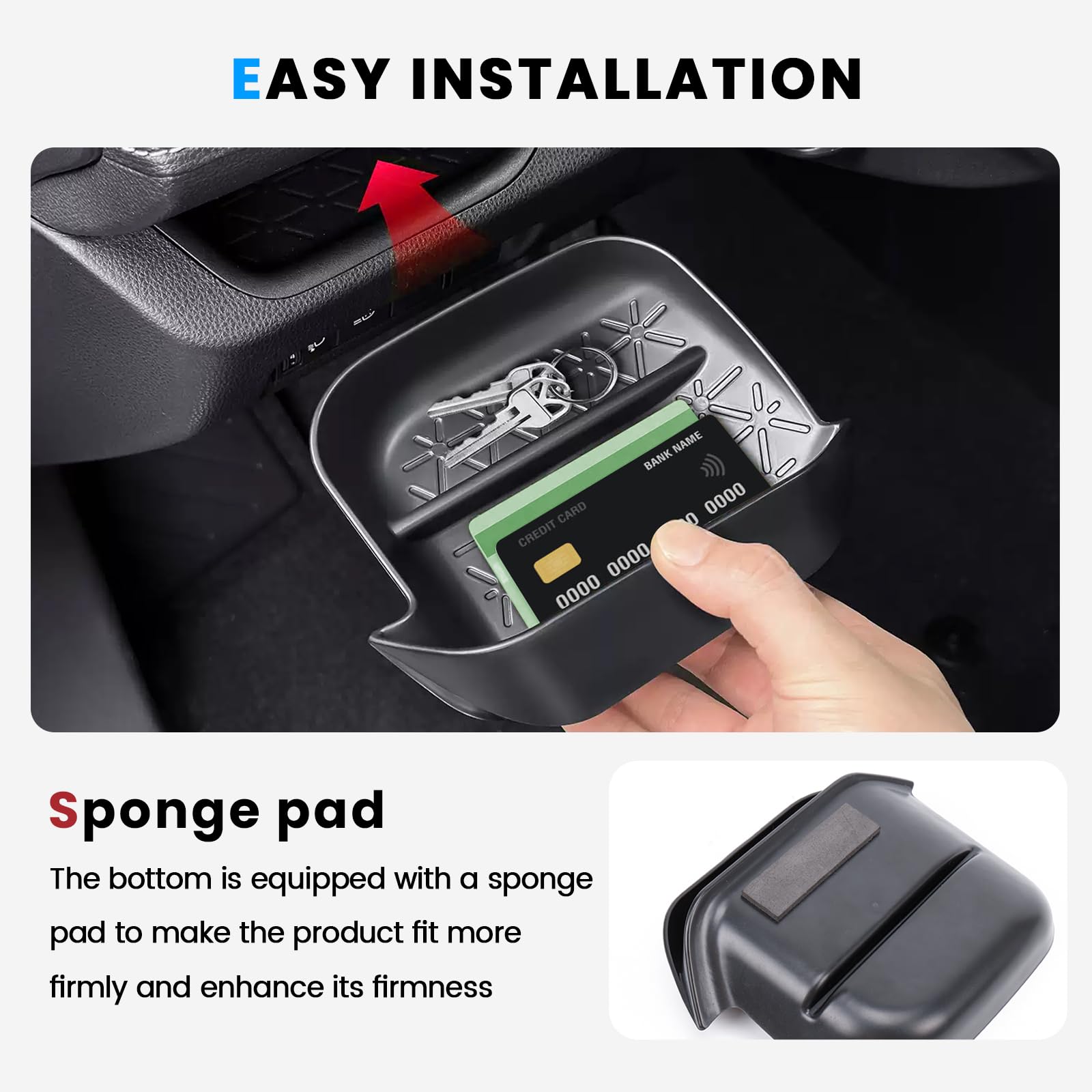 Neepiar anti-slip mat texture preventing item movement and noise