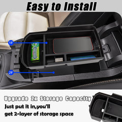 Neepiar coin compartment and rubber pads detail reducing noise and securing small items