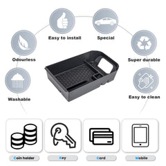 Neepiar dash storage tray installed in RAV4 for secure holding