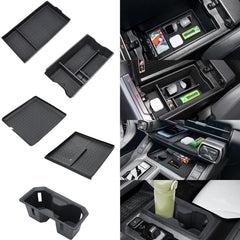 Neepiar front packaging showing the full 5PCS console set and neat storage
