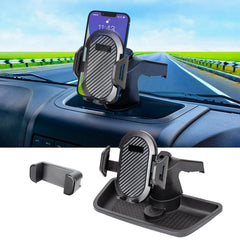 Neepiar front view mounted phone showing secure fit and accessibility
