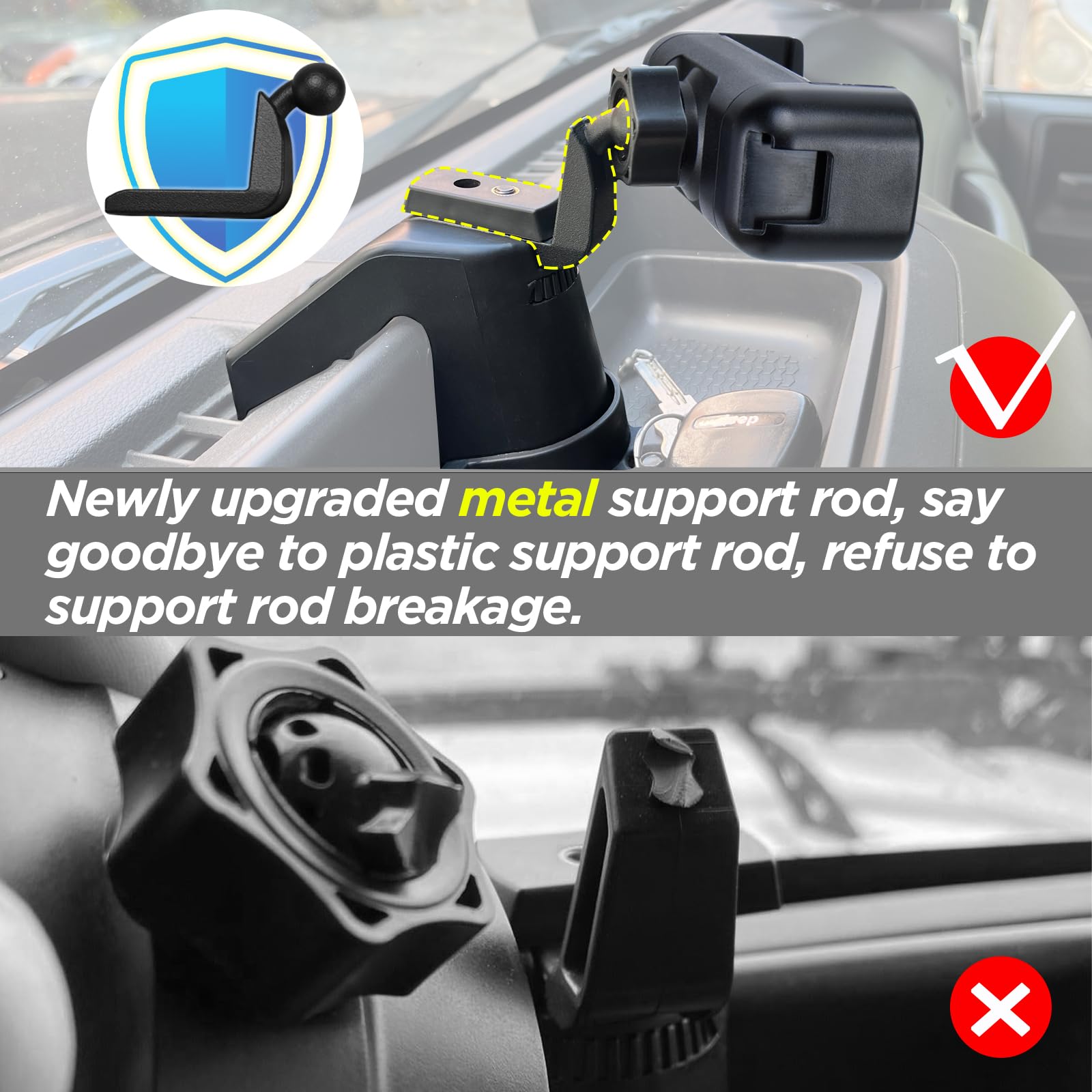 Neepiar installed in Jeep Wrangler interior showing factory-like appearance
