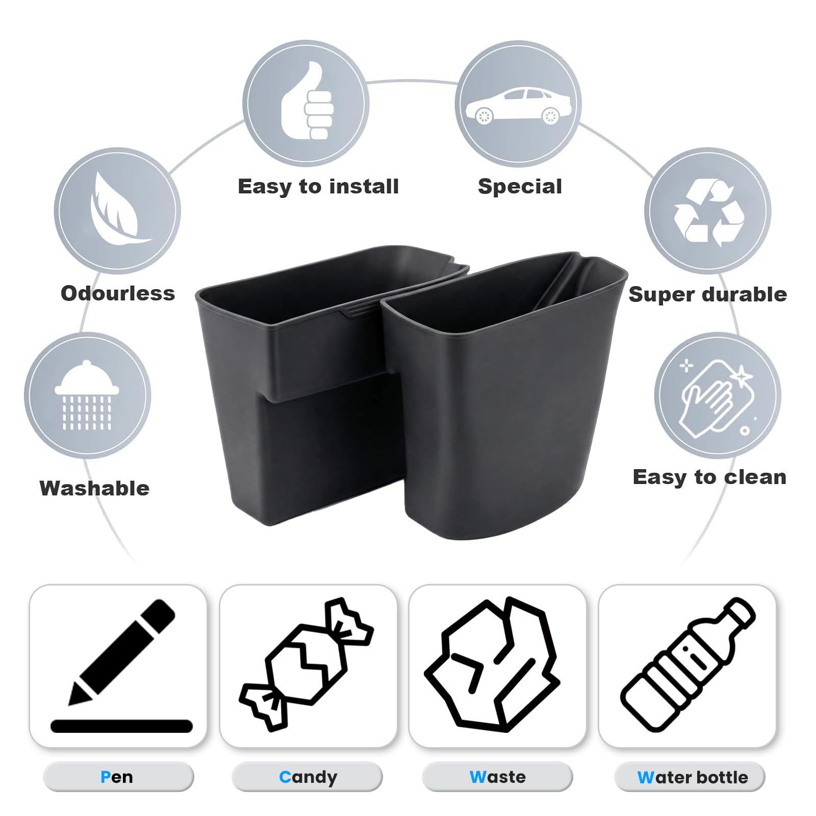 Neepiar installed on passenger door improving organization and access