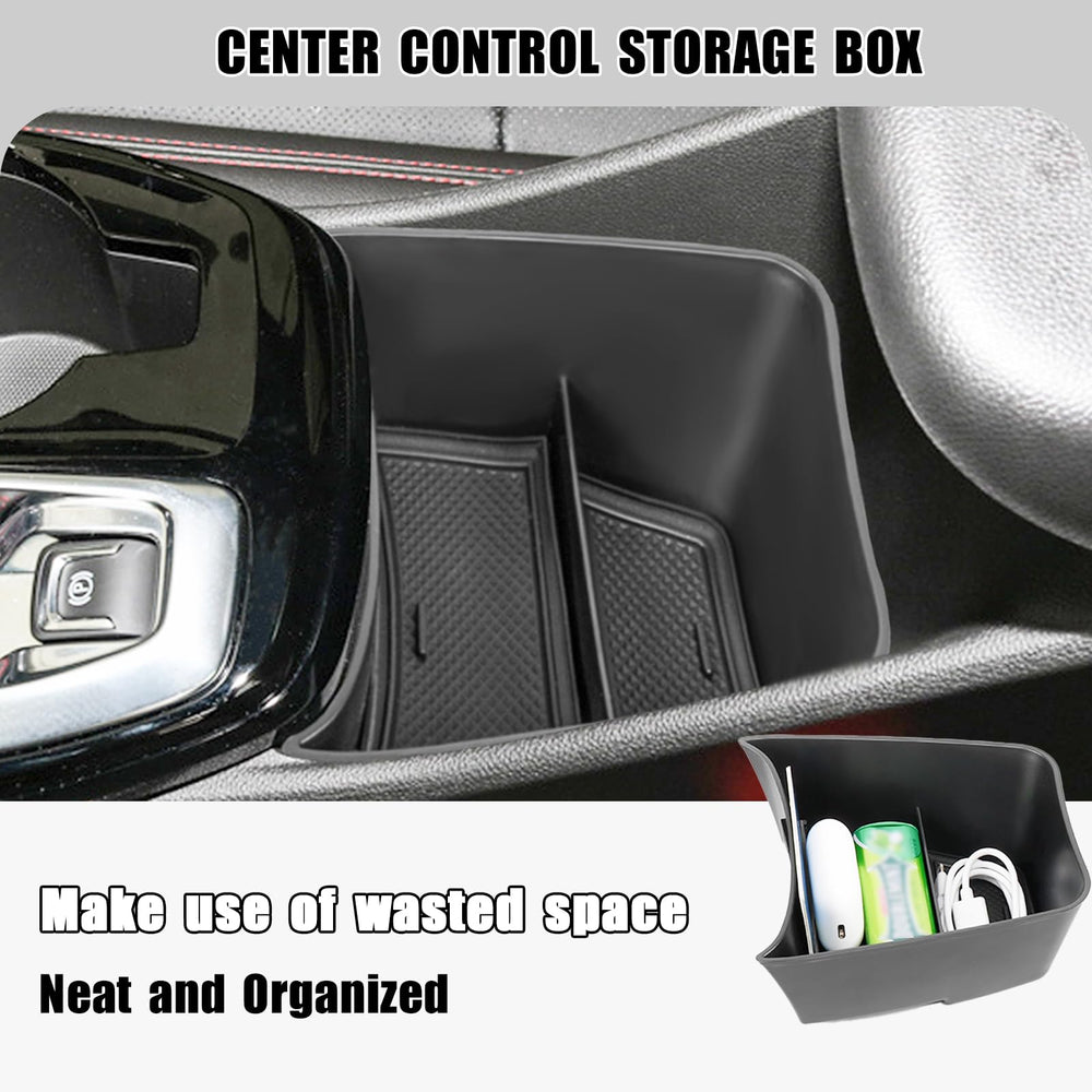 Neepiar detail of lower compartment showing roomy durable storage benefit