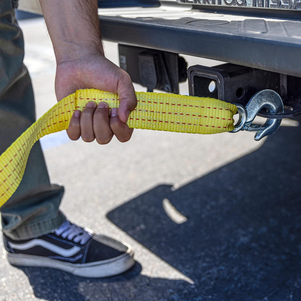 NEIKO strap packed in roadside emergency kit, quick-access recovery gear