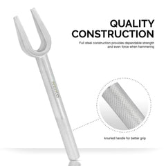 NEIKO pickle fork close-up of tapered tips for precise, clean joint separation