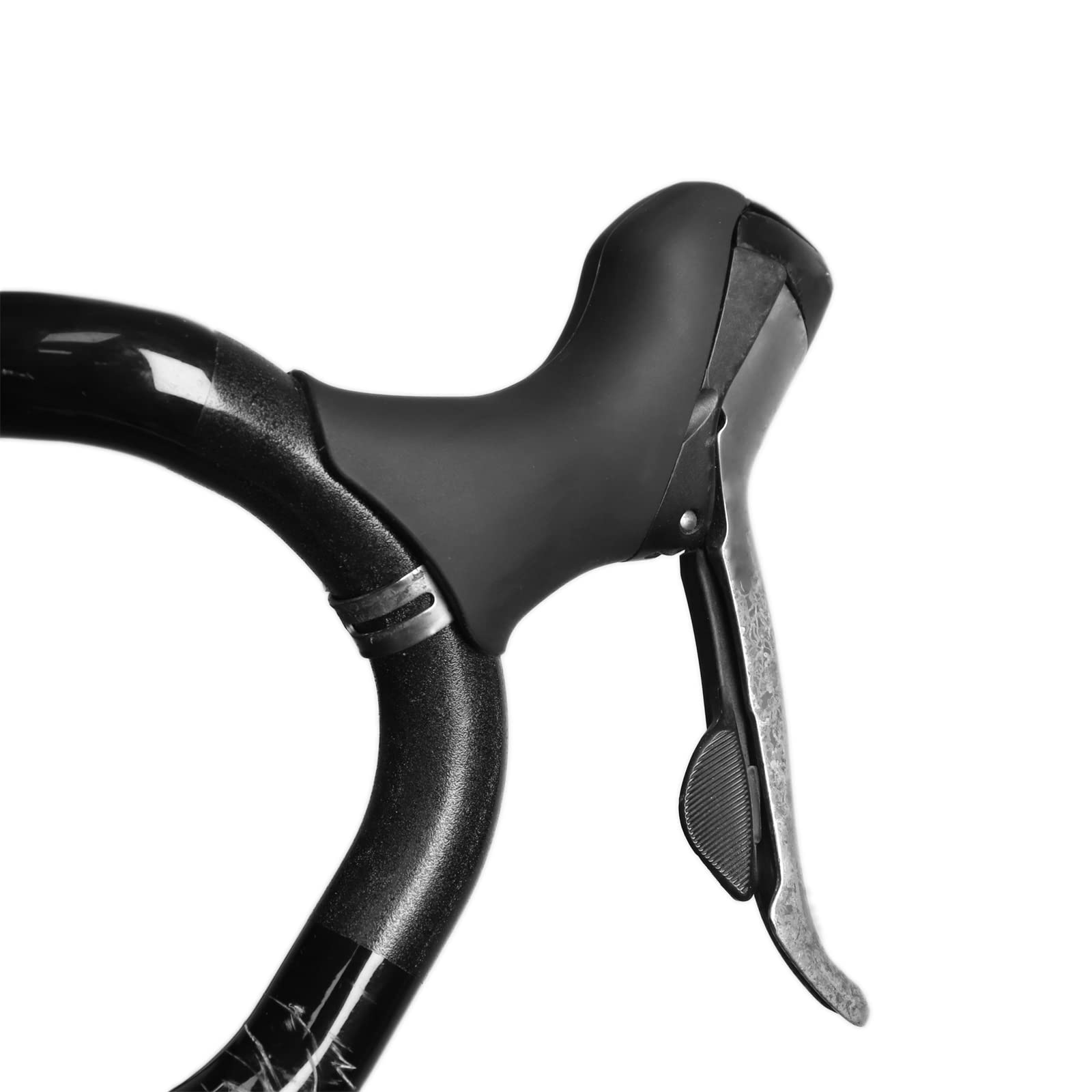 NELboNs lifestyle shot on a road bike cockpit illustrating upgraded feel on rides