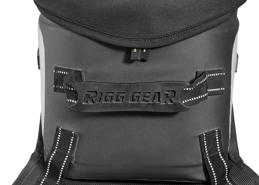 Nelson-Rigg interior with adjustable divider organizing gear and electronics