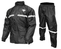 Nelson-Rigg front view of rain suit showing full waterproof protection