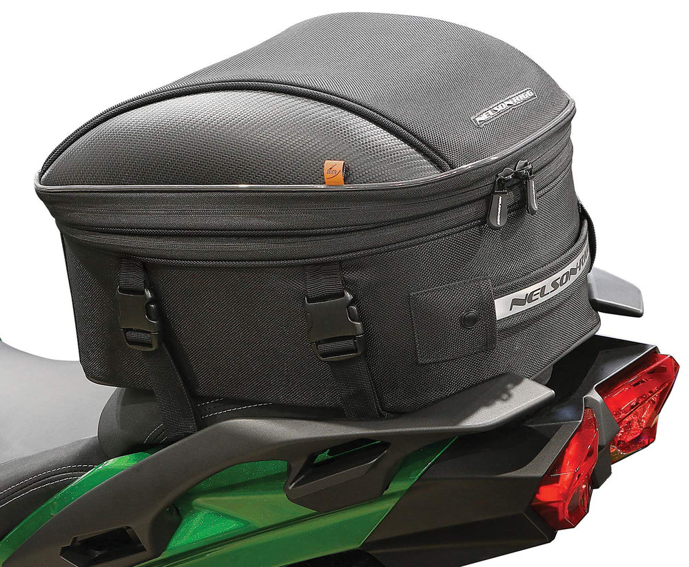 Nelson-Rigg front view showing compact profile and secure mount