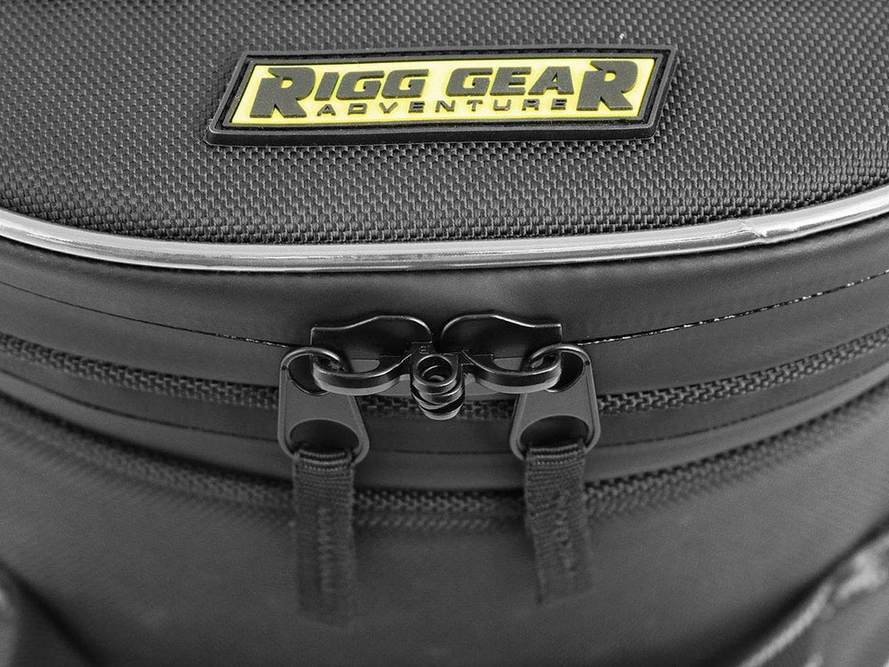 Nelson-Rigg water-resistant lockable zipper close-up keeping dust out benefit