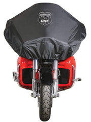 Nelson-Rigg UltraMax fabric close-up showing durable weatherproof texture