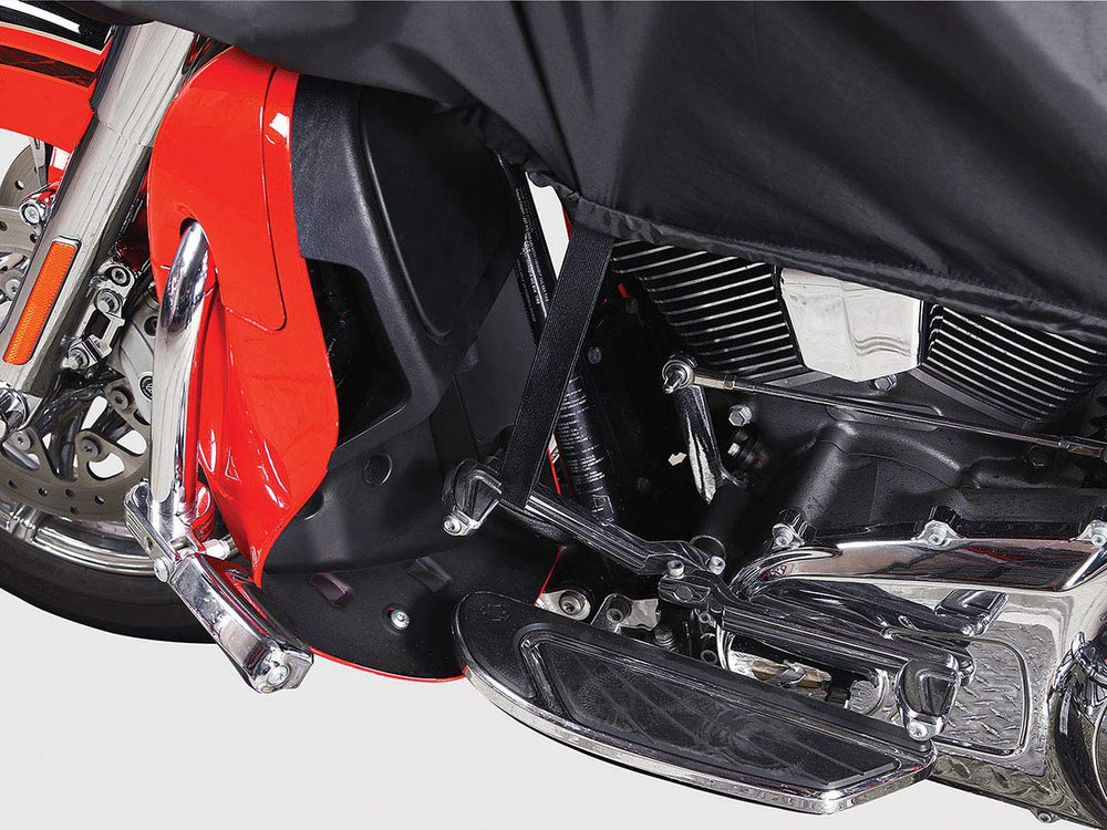 Nelson-Rigg UV resistance swatch comparing fade-resistant color