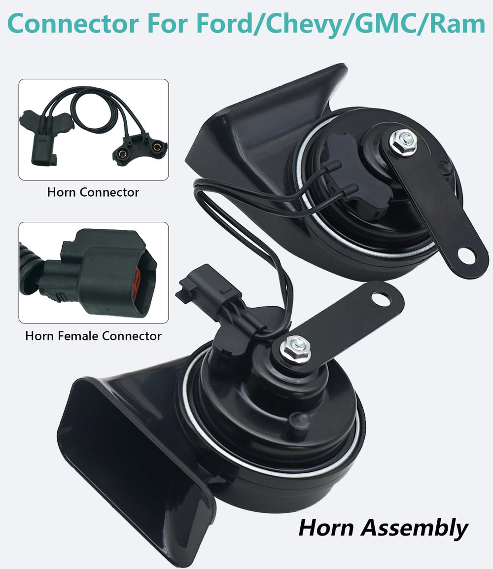 NEOGET horn mounted on vehicle front demonstrating clear audible benefit