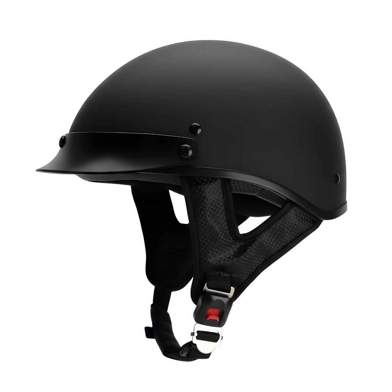 NeoHelm front view medium helmet showing sleek profile and DOT safety