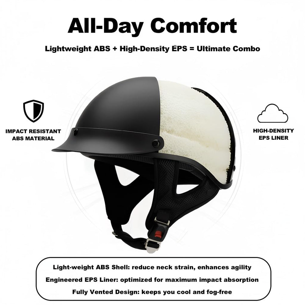 NeoHelm inner padding close-up for comfort and head-conforming support