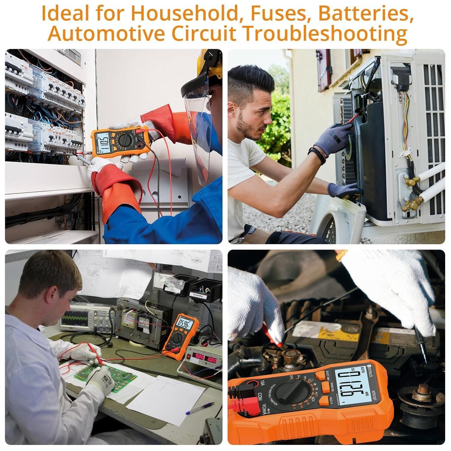 Neoteck probe storage and included screwdriver for easy maintenance benefit