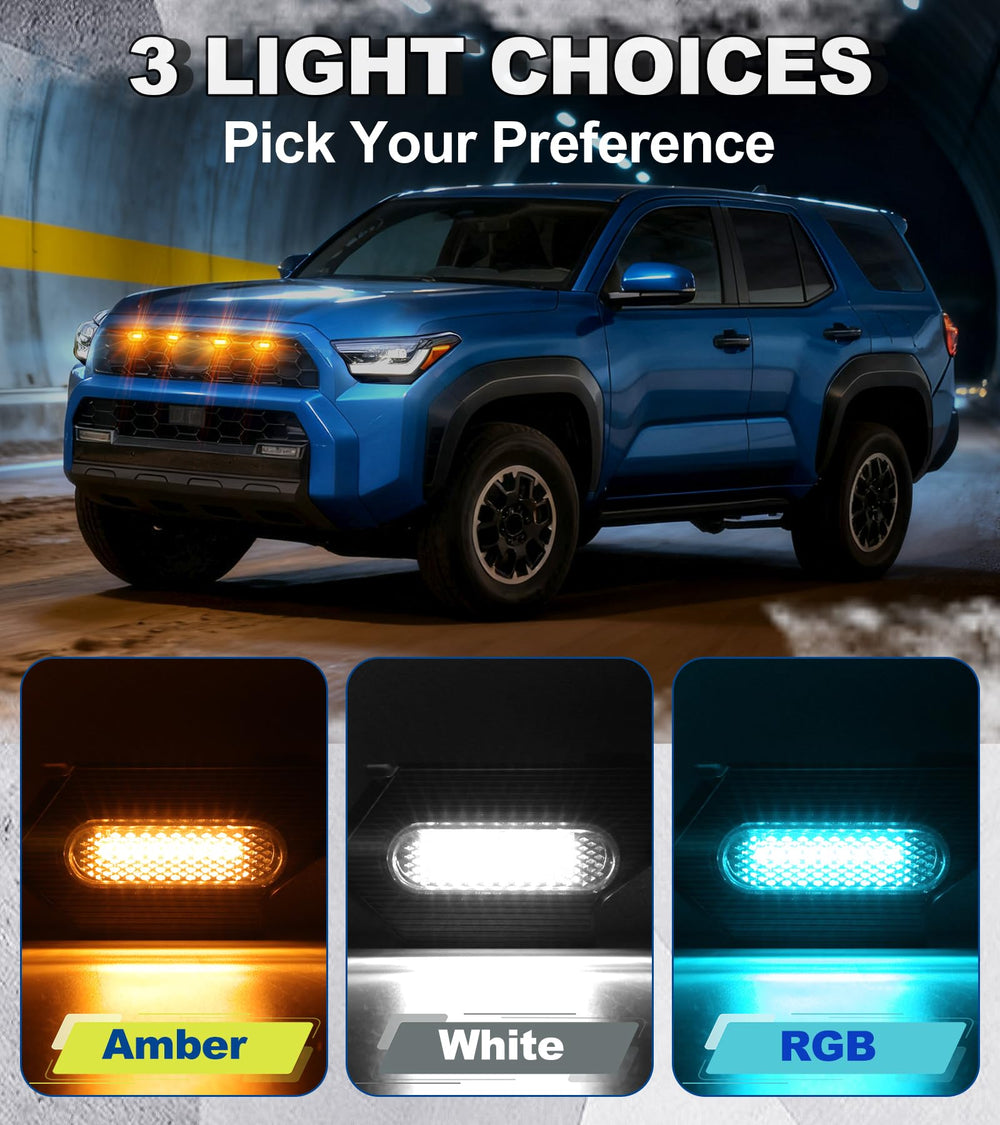 NEOXIST nighttime demo on road increasing front visibility for safer driving