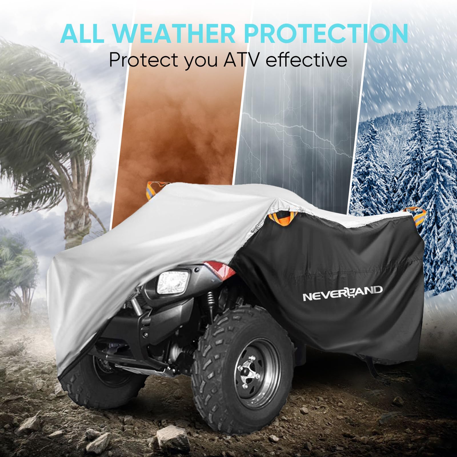 NEVERLAND black face shedding snow to minimize accumulation