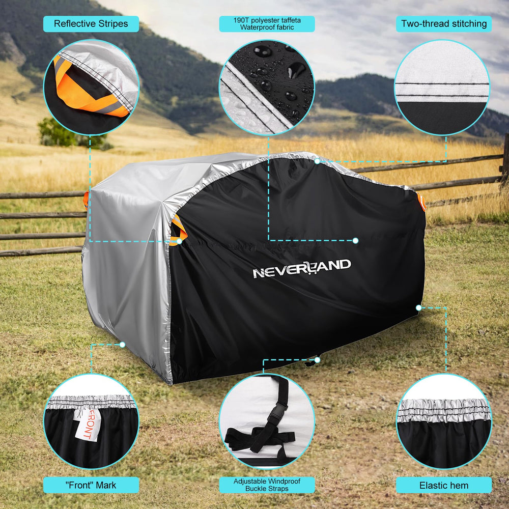 NEVERLAND compact storage bag with folded cover for easy transport
