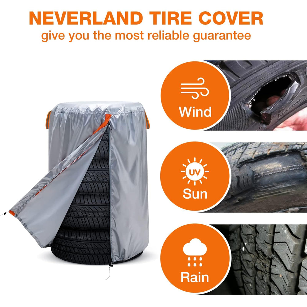 NEVERLAND drawcord and removable lock securing cover against wind
