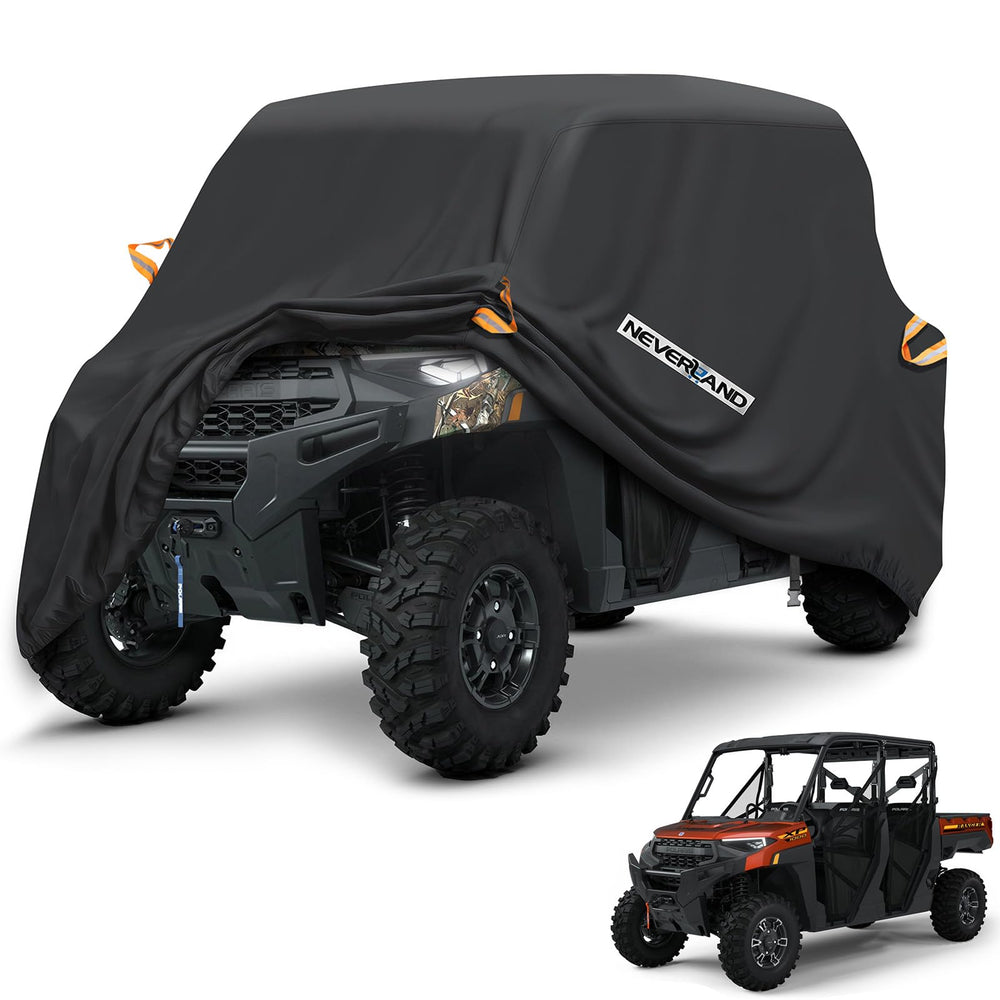 NEVERLAND cover front overview showing full protection and weather resistance