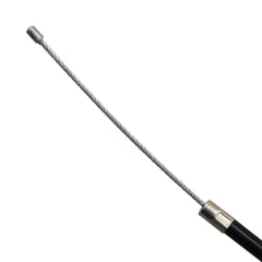 New Olym cable installed on a minibike demonstrating correct routing and improved throttle feel