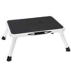 NEWBULIG front view showing sturdy metal frame and compact footprint for safe use