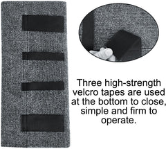 NEWFOM pet confidently stepping on covered stair showing reduced fear and safety