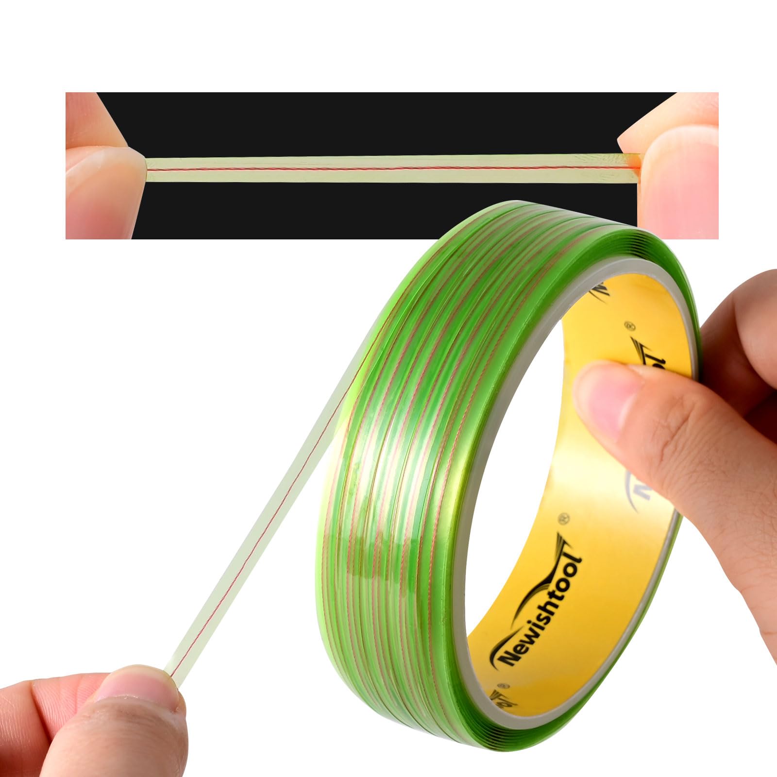NEWISHTOOL assorted squeegees close-up illustrating contour control