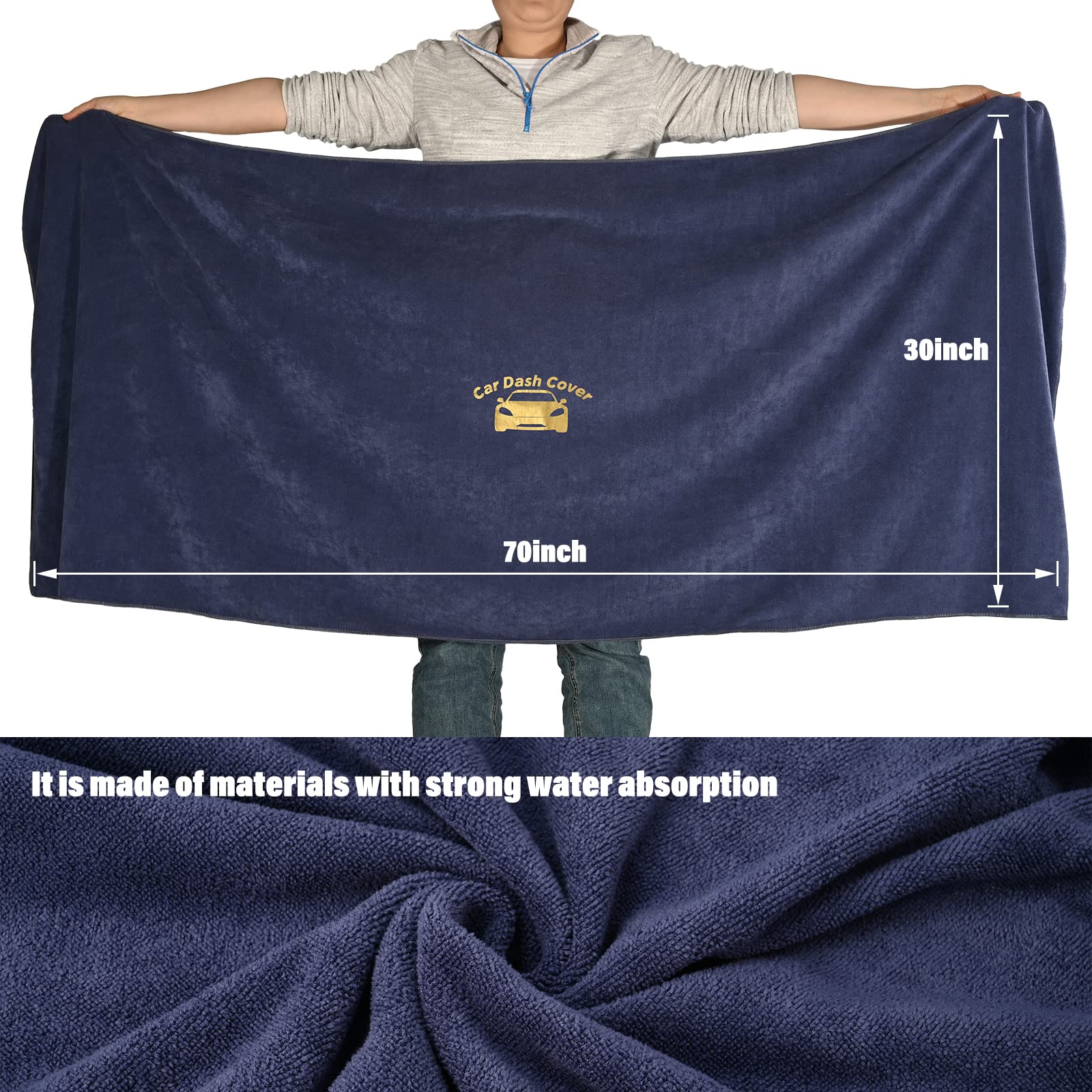 NEWISHTOOL folded towel compact for easy storage and portability