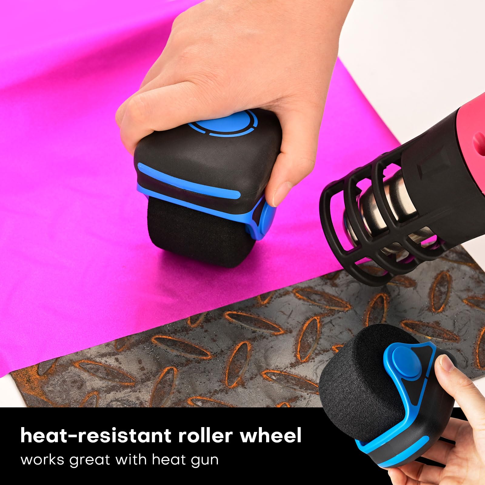NEWISHTOOL ergonomic handle grip detail for comfortable, non-slip pressure during installs