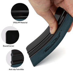 NEWISHTOOL large squeegee detail showing plastic edge for firm pressure