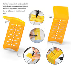 NEWISHTOOL marking sliders with calibration for repeatable cuts