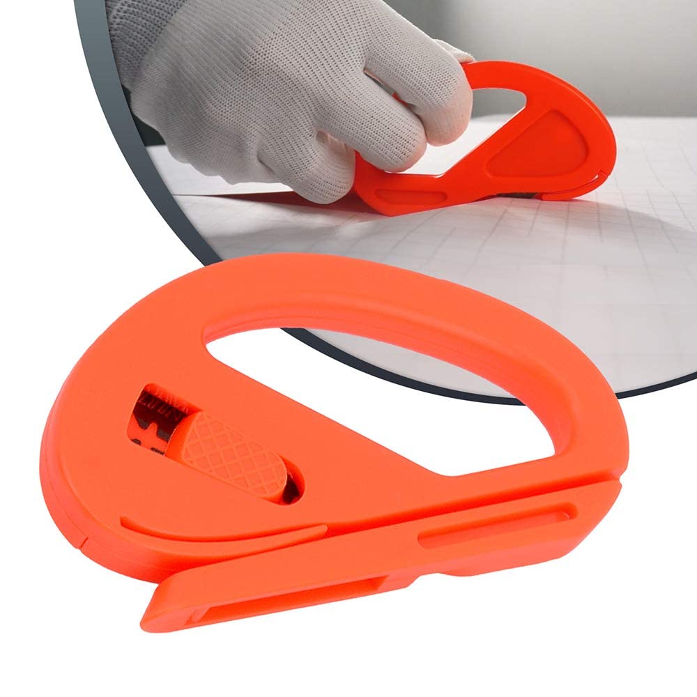 NEWISHTOOL micro squeegee and bubble pen in use releasing air pockets