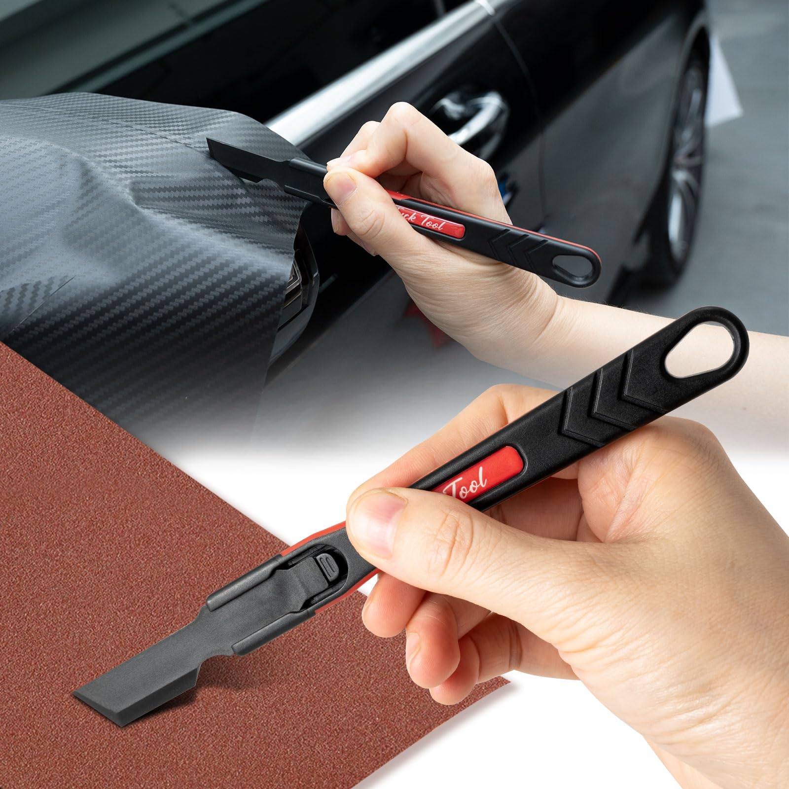 NEWISHTOOL plastic storage case protecting tools and spare blades for portability