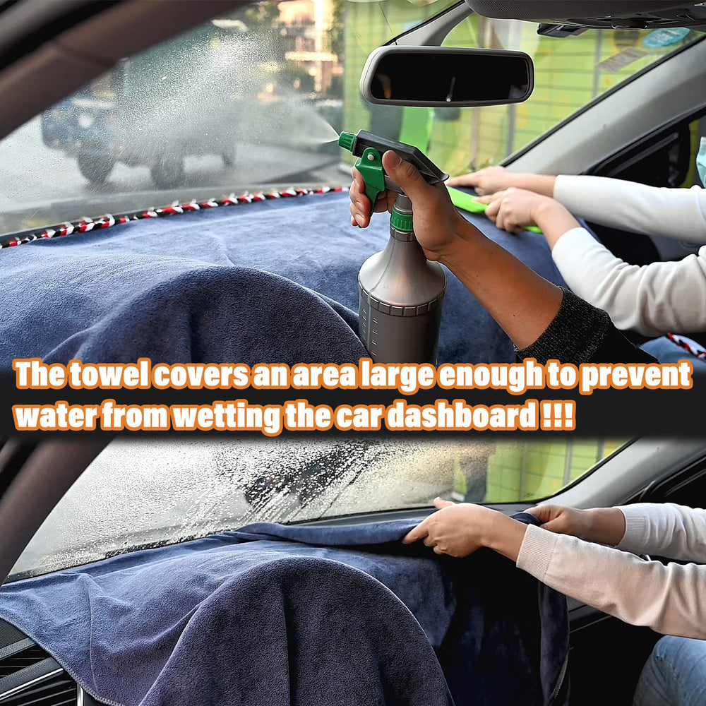 NEWISHTOOL towel beside ruler illustrating 30x70 inch coverage