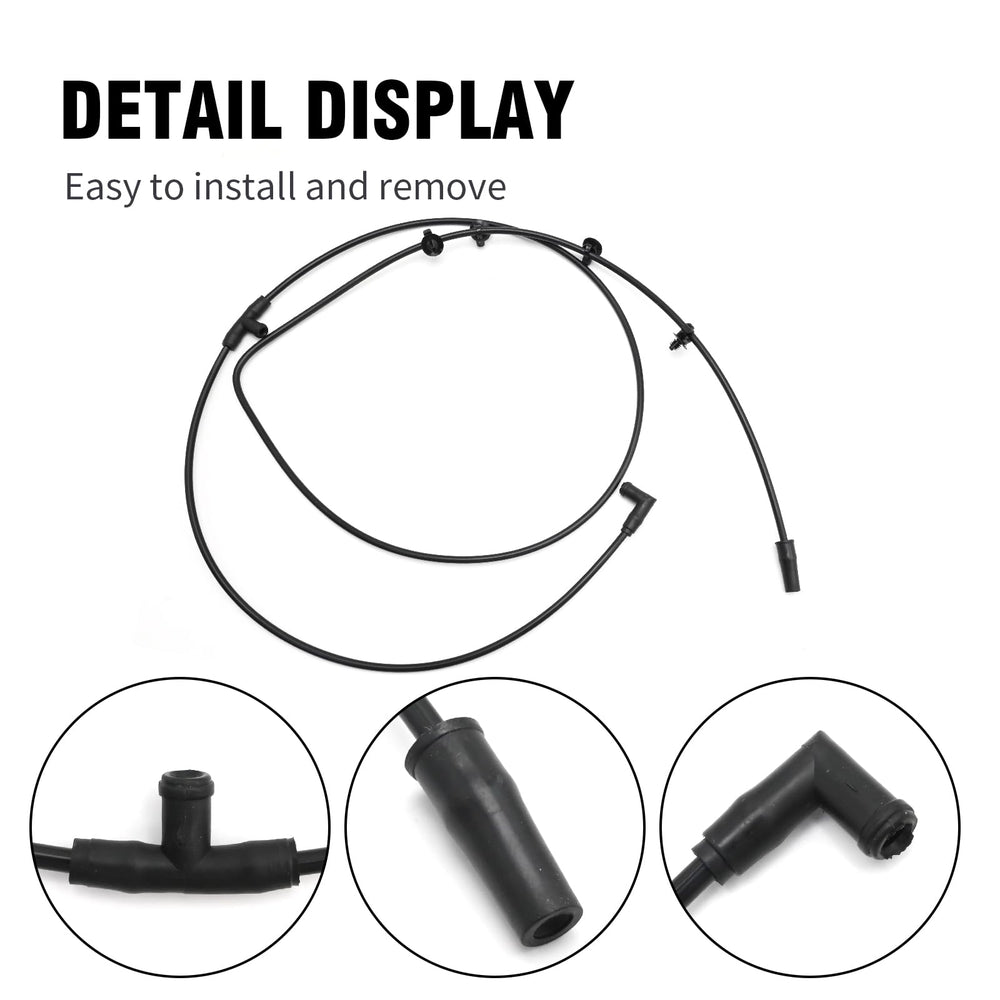 Newnessai close-up of hose material highlighting durable construction
