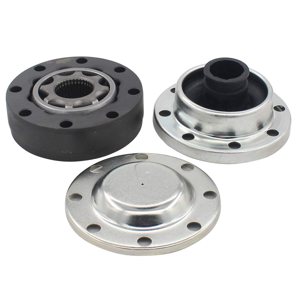 NewYall CV joint close-up showing machined surfaces and durability for smoother operation