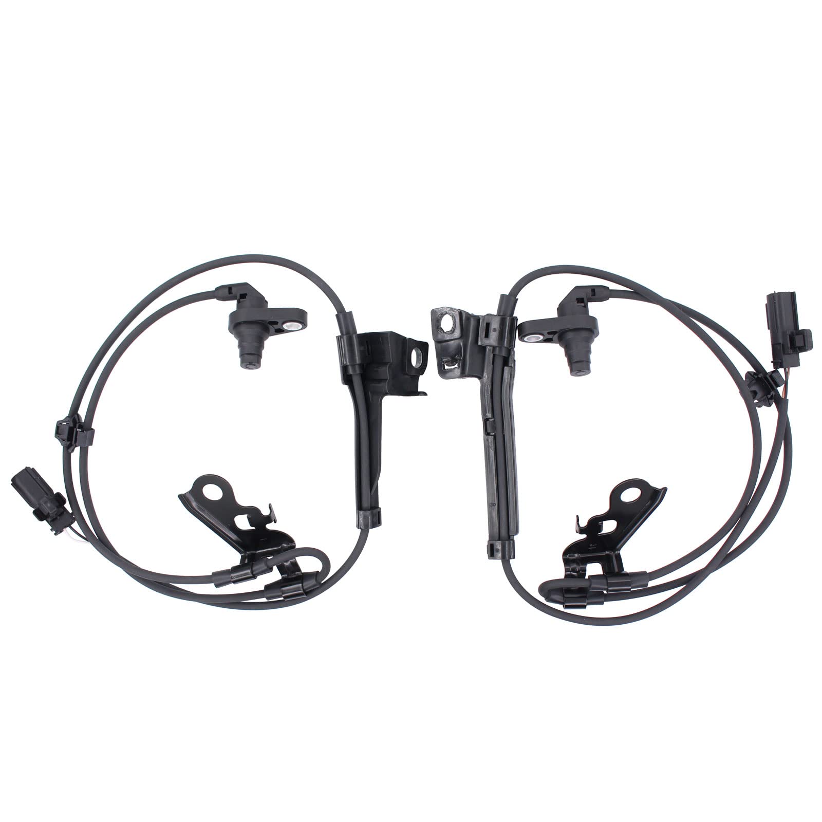 NewYall front ABS sensor pair in packaging showing ready-to-install set