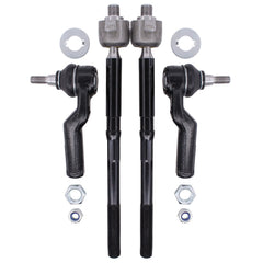 NewYall front tie rod set packaging showing secure packing and protection