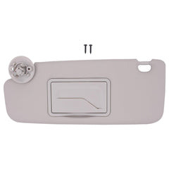 NewYall gray left sun visor front view showing clean fit and finish for Bolt EV
