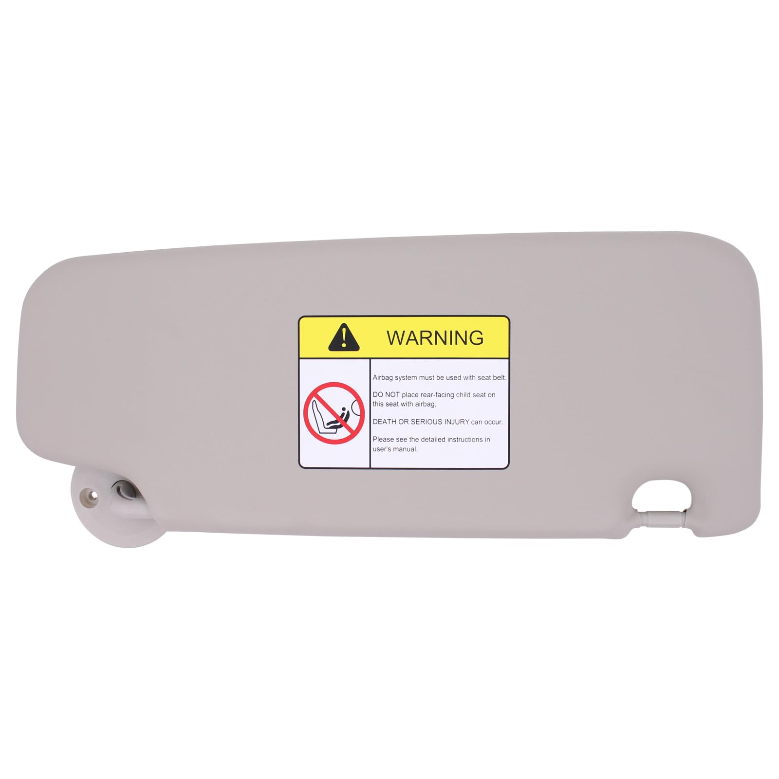 NewYall visor beside ruler showing scale and correct dimensions for Bolt EV