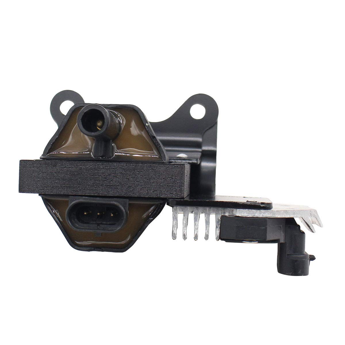 NewYall ignition coil electrical connector detail for fast plug-and-play installation