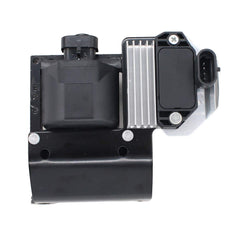 NewYall ignition coil front view showing overall shape and fit for easy replacement